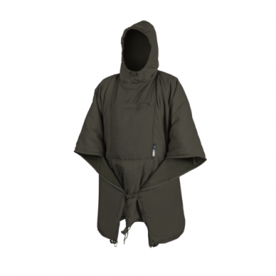 "Helikon" Universalus pašiltintas apsiaustas - SWAGMAN ROLL Poncho - Taiga Green (PO-SMR-NL-09)