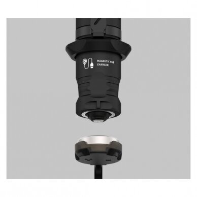 "Armytek" žibinutvėlis Viking Pro Magnet USB / White / 2200 lm / 11°:40° / 1x18650 (incl.) 1