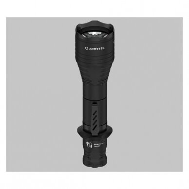 "Armytek" žibinutvėlis Viking Pro Magnet USB / White / 2200 lm / 11°:40° / 1x18650 (incl.)