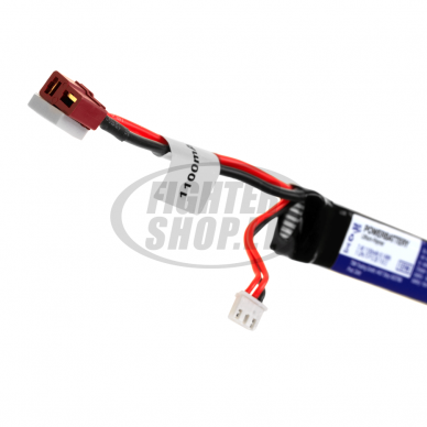 Airsoft - "Pirates Arms" Baterija - LiPo 7.4V 1100mAh 20C Stock Tube Type T-Plug