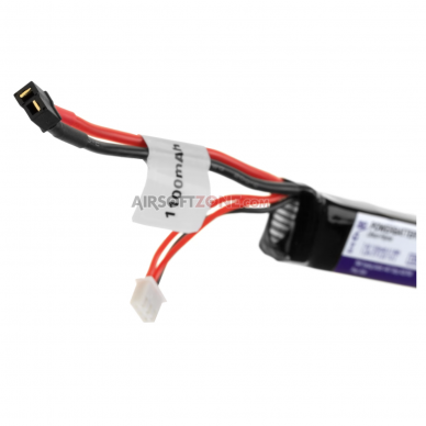 Airsoft - "Pirates Arms" Baterija - LiPo 7.4V 1100mAh 20C Stock Tube Type Mini T-Plug 2