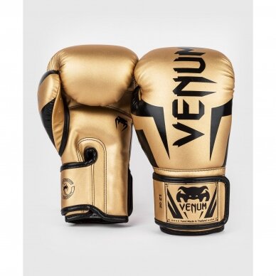 "Venum" bokso pirštinės Elite - Gold/Black