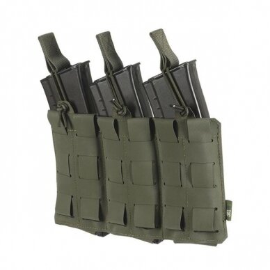 "M-Tac" Elastic Triple Magazine Elite Laser Cut - Ranger Green (10145123) 1