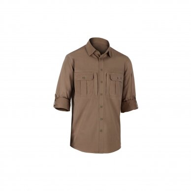 "Clawgear" marškiniai - Picea Shirt LS Khaki (34155) 1