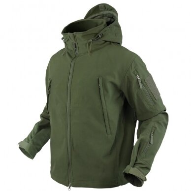 "Condor" Striukė - SUMMIT SOFTSHELL JACKET - Olive Drab (31422)