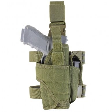 "Condor" Pistoleto dėklas tvirtinamas prie kojos - TORNADO TACTICAL LEG HOLSTER - Olive Drab (TTLH-001)