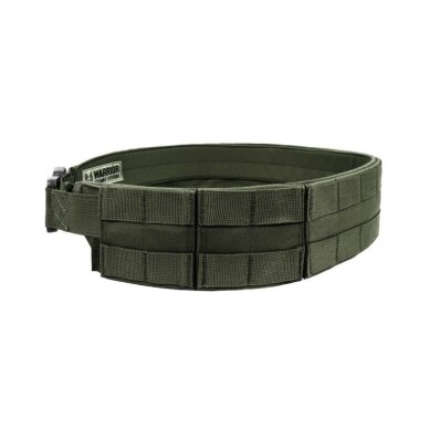 "Warrior" Taktinis diržas - LOW PROFILE MOLLE BELT WITH POLYMER COBRA BELT - OD GREEN (W-EO-LPMB-B-OD) 3