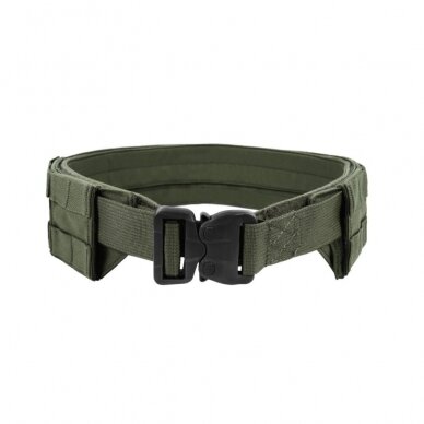 "Warrior" Taktinis diržas - LOW PROFILE MOLLE BELT WITH POLYMER COBRA BELT - OD GREEN (W-EO-LPMB-B-OD)