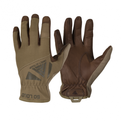 "Direct Action" Pirštinės - LIGHT GLOVES - LEATHER - Coyote Brown (GL-LGHT-GLT-CBR)