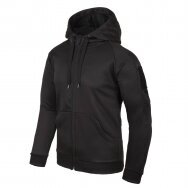 "Helikon" Džemperis - URBAN TACTICAL HOODIE (FULLZIP) - Black (BL-UHF-PO-01)