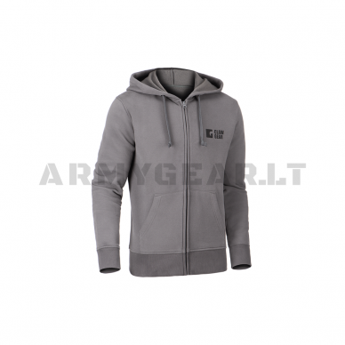 "Clawgear" Džemperis - CG Logo Zip Hoodie - Wolf Grey (34255) 2