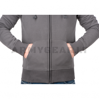 "Clawgear" Džemperis - CG Logo Zip Hoodie - Wolf Grey (34255) 4