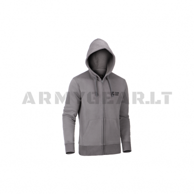 "Clawgear" Džemperis - CG Logo Zip Hoodie - Wolf Grey (34255)