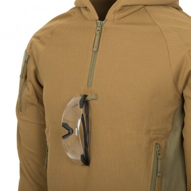 "Helikon" Džemperis - RANGE HOODIE - TOPCOOL - Coyote / Adaptive Green (BL-BRH-TC-1112A) 9