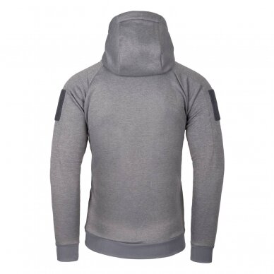 "Helikon" Džemperis - URBAN TACTICAL HOODIE (FULLZIP) - Melange Grey BL-UHF-PO-M3 2