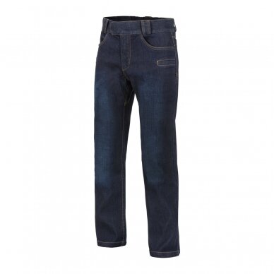 "Helikon" Džinsinės kelnės - GREYMAN TACTICAL JEANS® SLIM DENIM MID - Dark Blue (SP-GJS-DD-31)