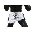 "Fairtex" K1 / Thai šortai Slim Cut - White 2