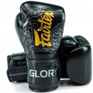 "Fairtex" bokso pirštinės BGVG3 - Black/Silver