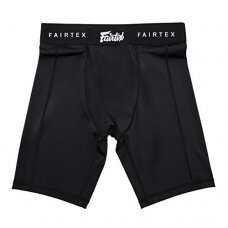 "Fairtex" kompresiniai šortai kartu su bandažu - GC3 - Black