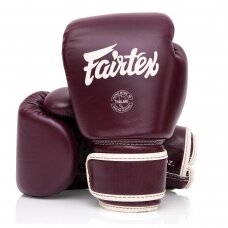 "Fairtex" bokso pirštinės BGV16 - Maroon