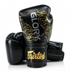 "Fairtex" bokso pirštinės BGVG3 - Black/Gold