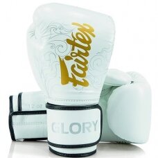 "Fairtex" bokso pirštinės BGVG3 - White/Silver