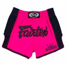 "Fairtex" K1 / Thai šortai Slim Cut - Pink