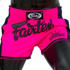 "Fairtex" K1 / Thai šortai Slim Cut - Pink