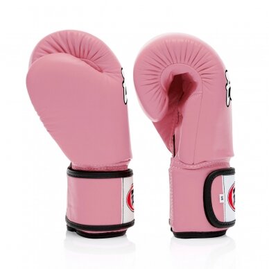 "Fairtex" bokso pirštinės BGV1 - Pink 3