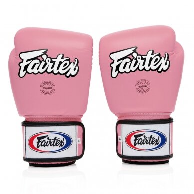 "Fairtex" bokso pirštinės BGV1 - Pink 2