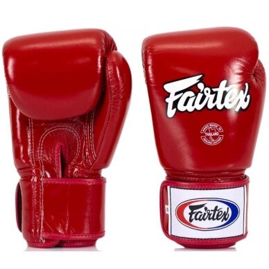 "Fairtex" bokso pirštinės BGV1 - Red 1