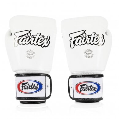 "Fairtex" bokso pirštinės BGV1 - White 1