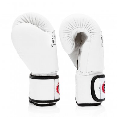 "Fairtex" bokso pirštinės BGV1 - White 3