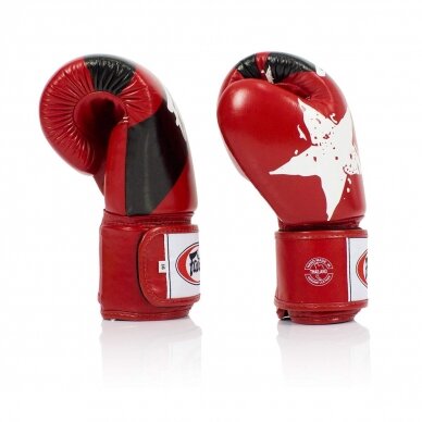 "Fairtex" bokso pirštinės BGV1N - Red 3