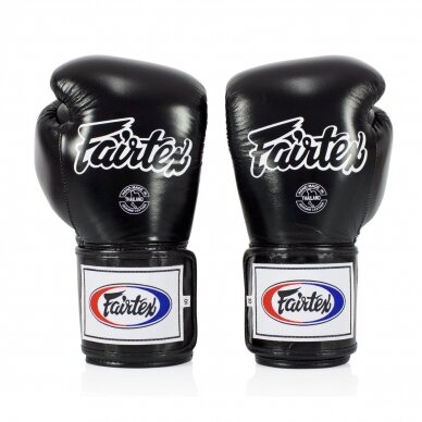 "Fairtex" bokso pirštinės BGV5 - Black 2