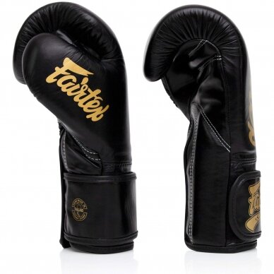 "Fairtex" bokso pirštinės BGVG1 - Black 3