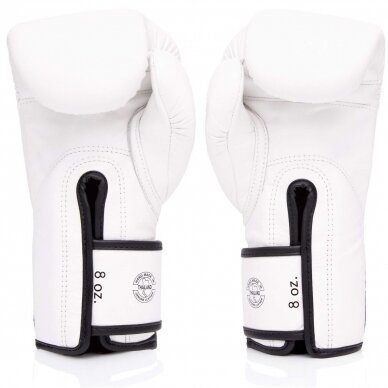 "Fairtex" bokso pirštinės BGVG1 - White 2