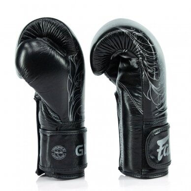 "Fairtex" bokso pirštinės BGVG3 - Black/Gold 3