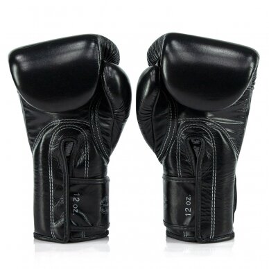 "Fairtex" bokso pirštinės BGVG3 - Black/Gold 2