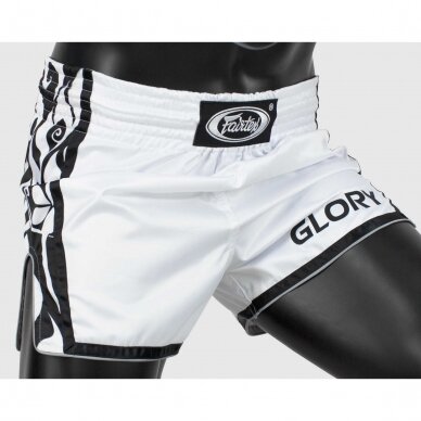 "Fairtex" Bokso šortai Fairtex x Glory - White 2