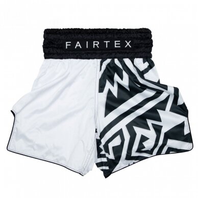 "Fairtex" Bokso šortai Mono - White/Black