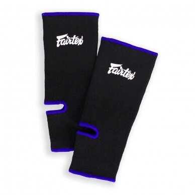 "Fairtex" čiurnų įtvarai - Black/Blue