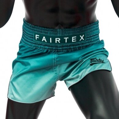 "Fairtex" K1 / Thai šortai Fade - Green 2