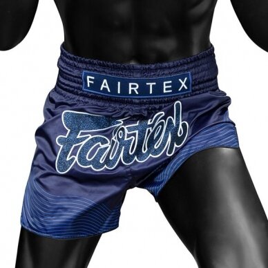 "Fairtex" K1 / Thai šortai Ocean - Blue 2