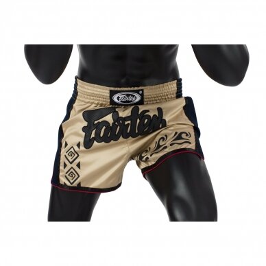 "Fairtex" K1 / Thai šortai Tribal - Sand 2