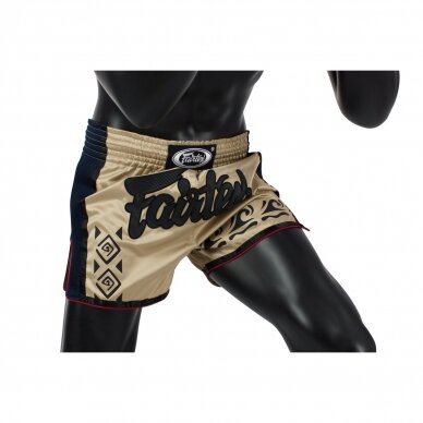 "Fairtex" K1 / Thai šortai Tribal - Sand 3