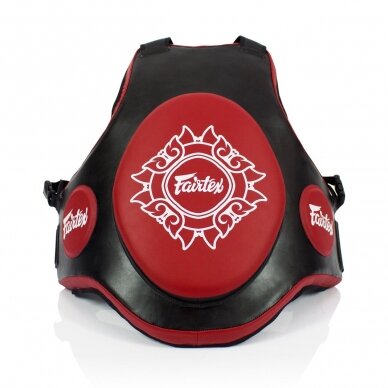 "Fairtex" kūno apsauga  TV2 - black/red 1