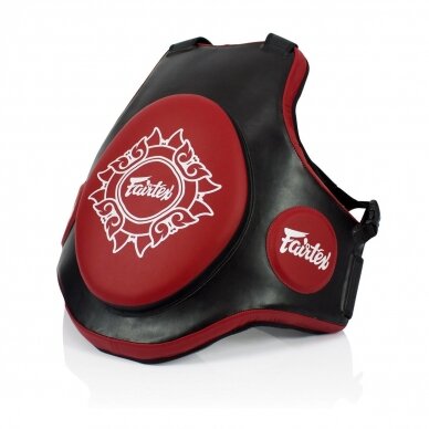 "Fairtex" kūno apsauga  TV2 - black/red