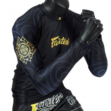 "Fairtex" MMA marškinėliai Ninlapat - Black 1