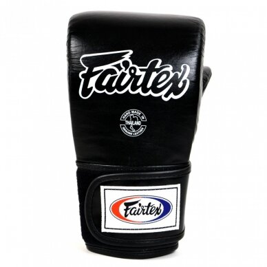 "Fairtex" pirštinės kriaušei TGT7 - Black 2